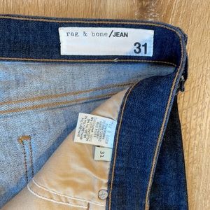 Rag and Bone 10 inch rag and bone jean - like new